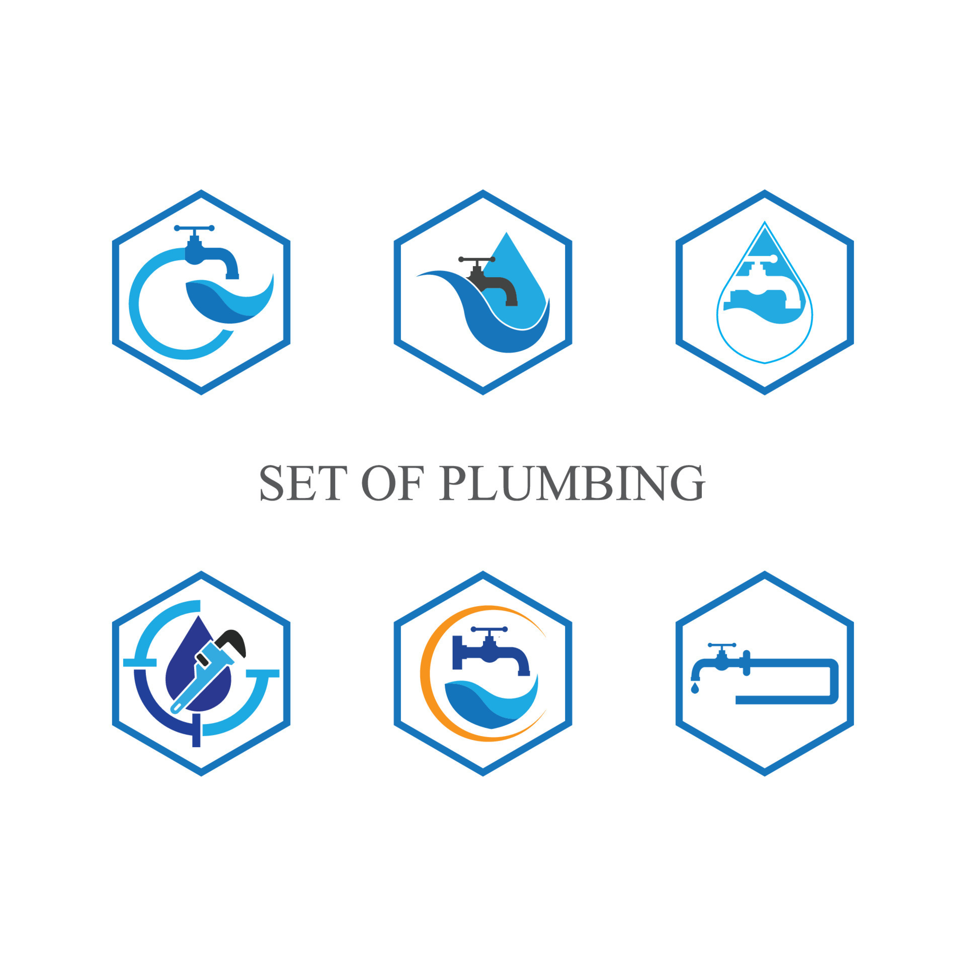 Plumbing service icon logo creative vector illustrattion 22159826 ...