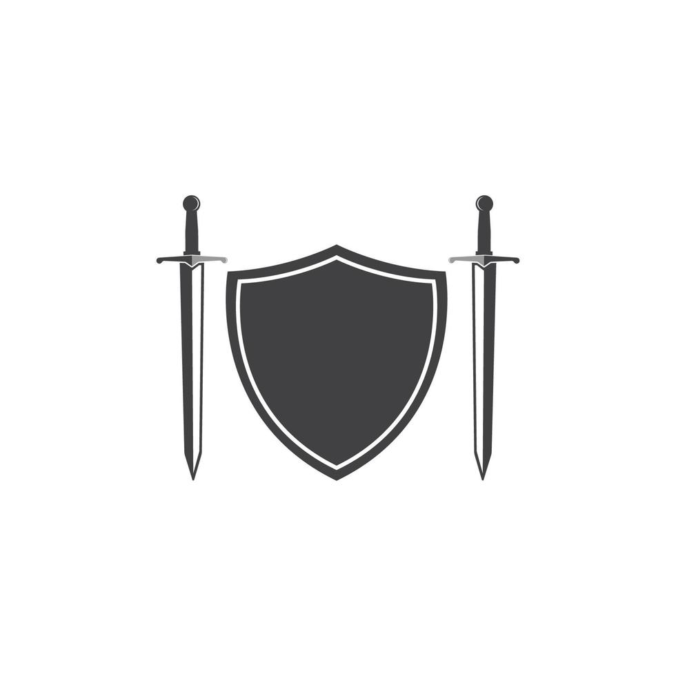 sword logo icon vector illustration design