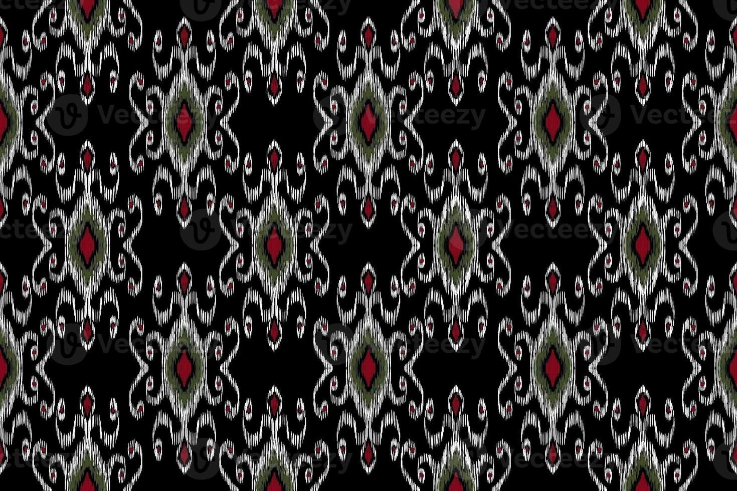 ethnic ikat patterns geometric native tribal boho motif aztec textile fabric carpet mandalas african American india flower photo