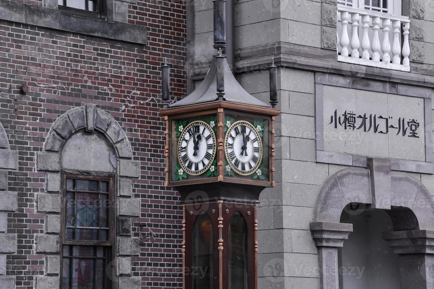 Vintage clock tower photo