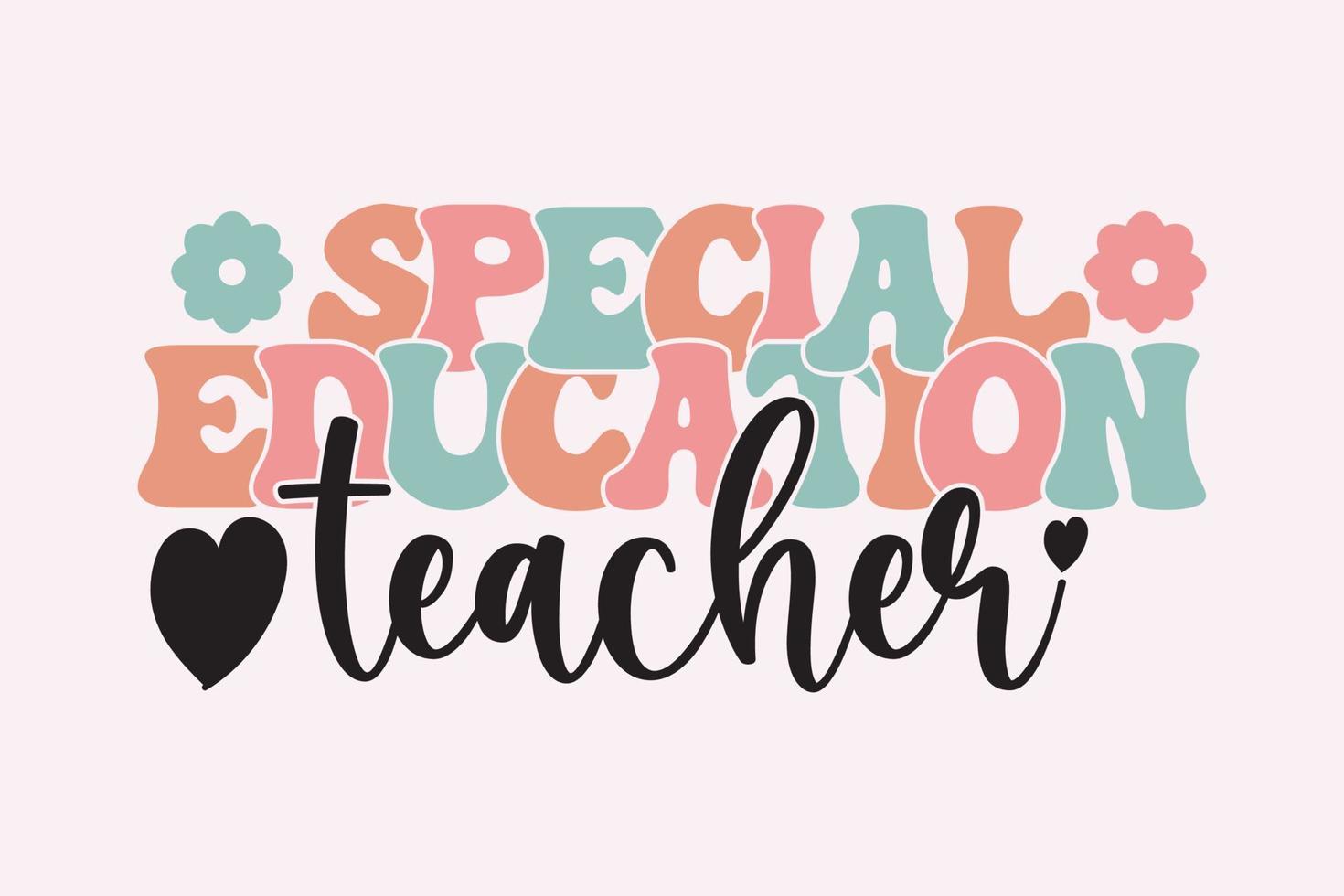 Teacher sublimation,retro Shirt Design vector