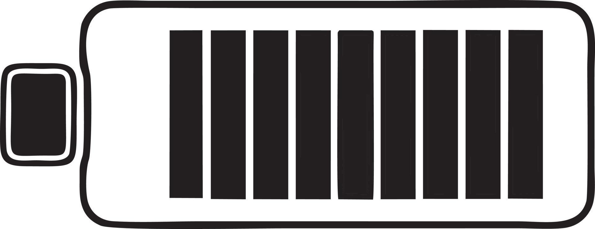 Battery energy icon symbol vector image. Illustration of the batteries charge electric icon design image. EPS 10