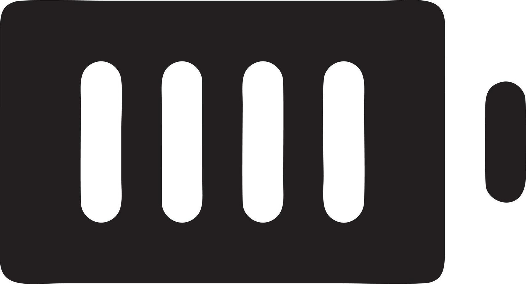 Battery energy icon symbol vector image. Illustration of the batteries charge electric icon design image. EPS 10