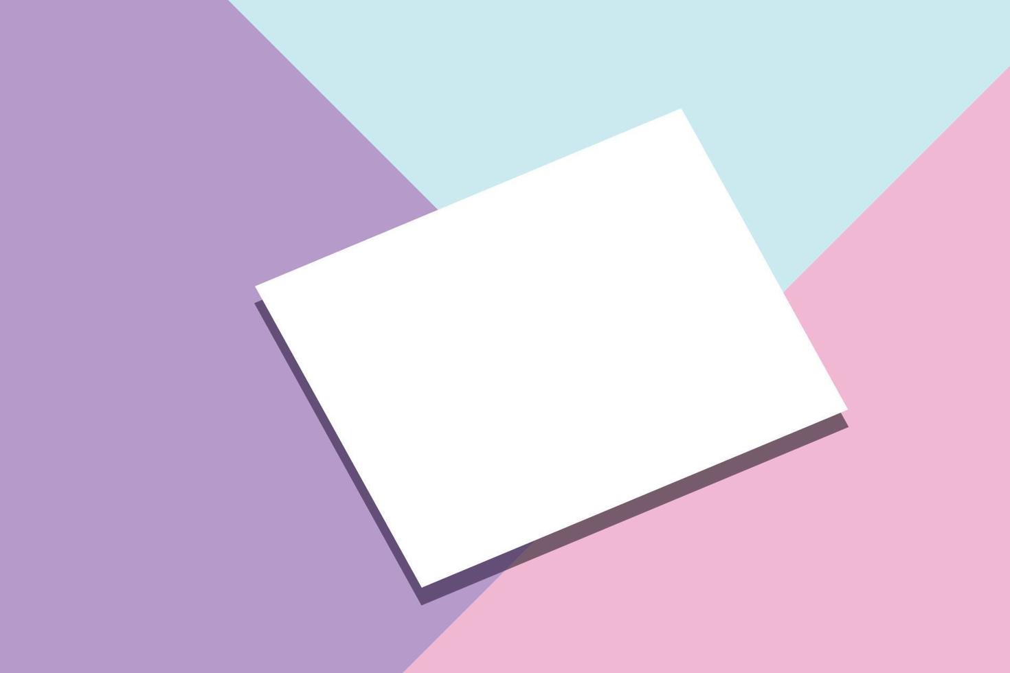 Name card mock up Free Vector design