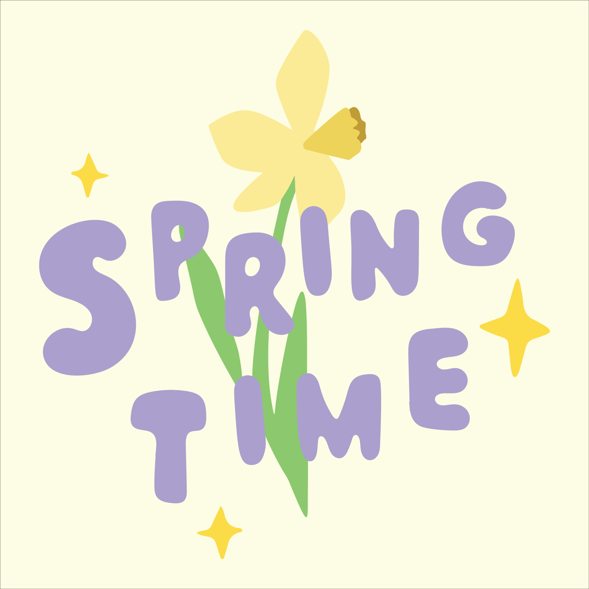 Springtime Vector Clipart Illistration for Greeting Cards 22163484 ...