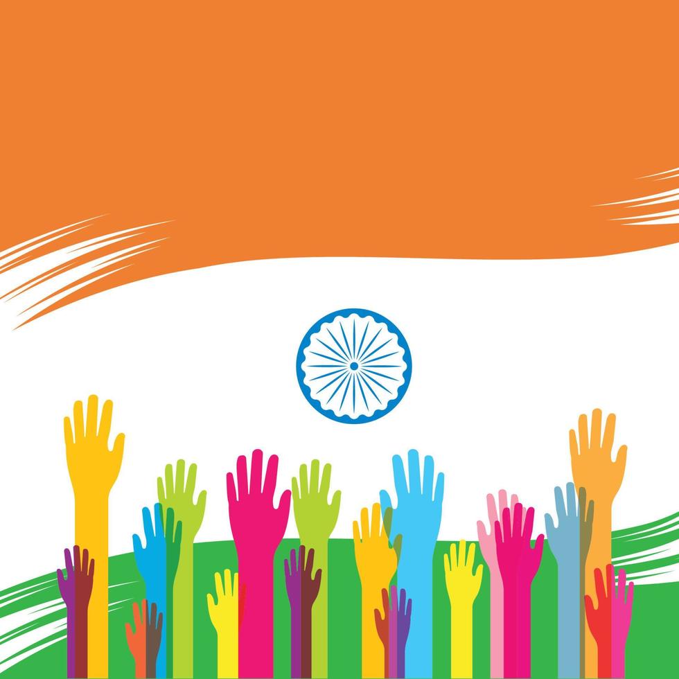 indian flag vector icon illustration