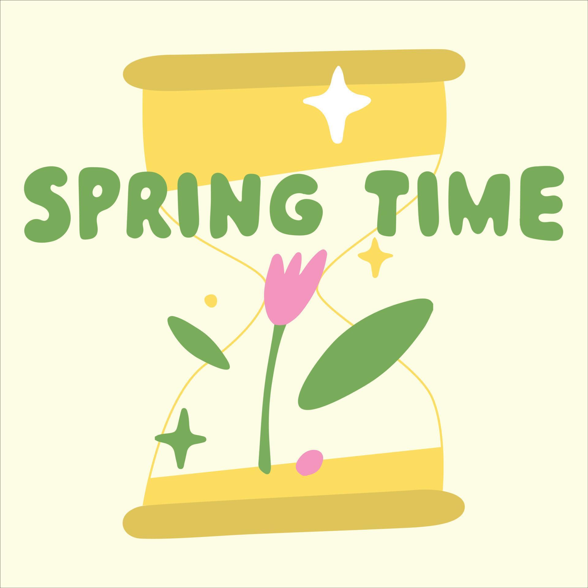 Springtime Vector Clipart Illistration for Greeting Cards 22163489 ...