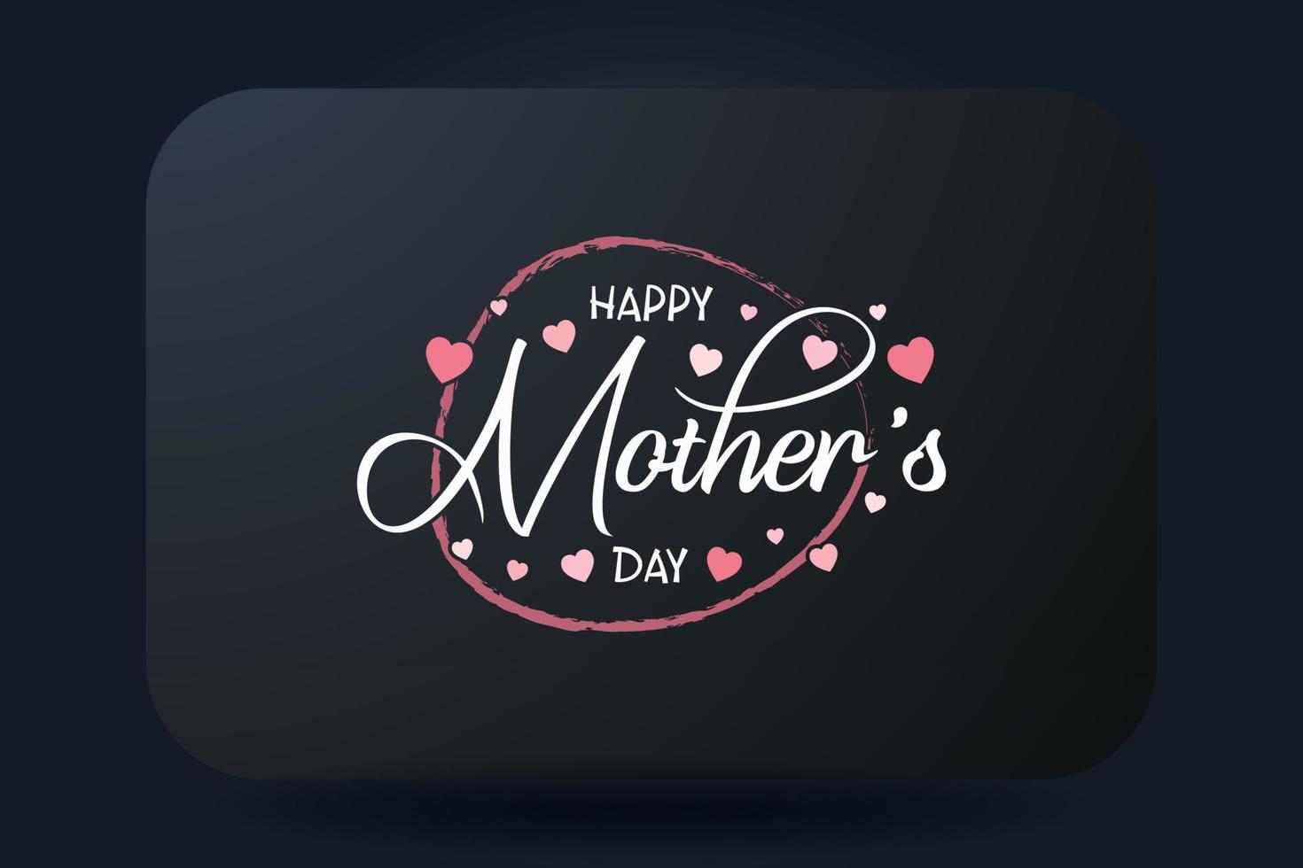 Mothers day t-shirt typography design Happy mother's day vector