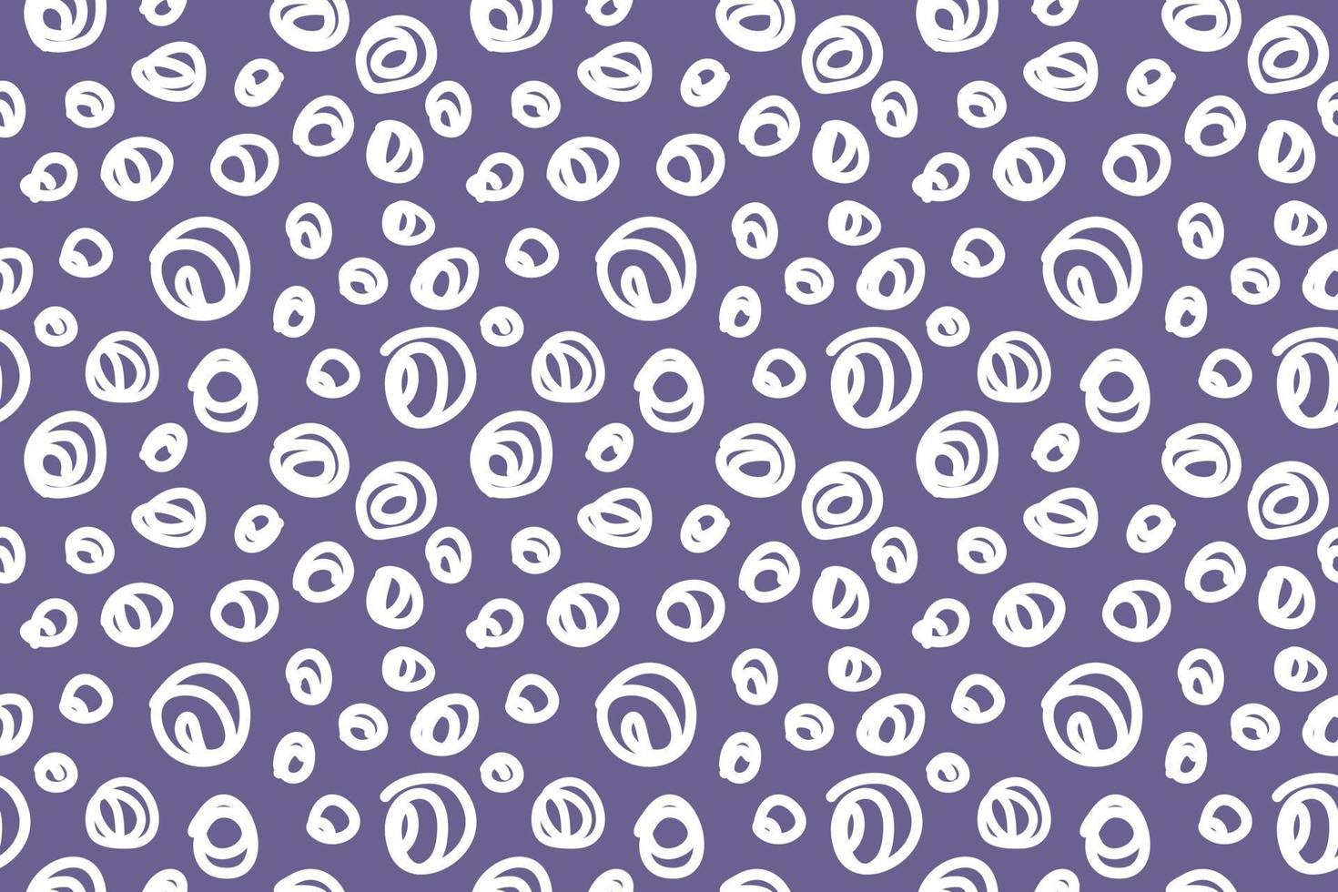 Modern Hand Drawn Geometric Vector Patterns. White Spots, Lines on a Blue grey and dark Background. Repeatable Vector Print ideal for Fabric, Wrapping Paper, wallpaper.