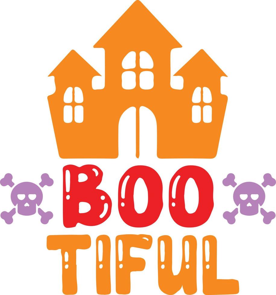 diseño de svg de halloween vector