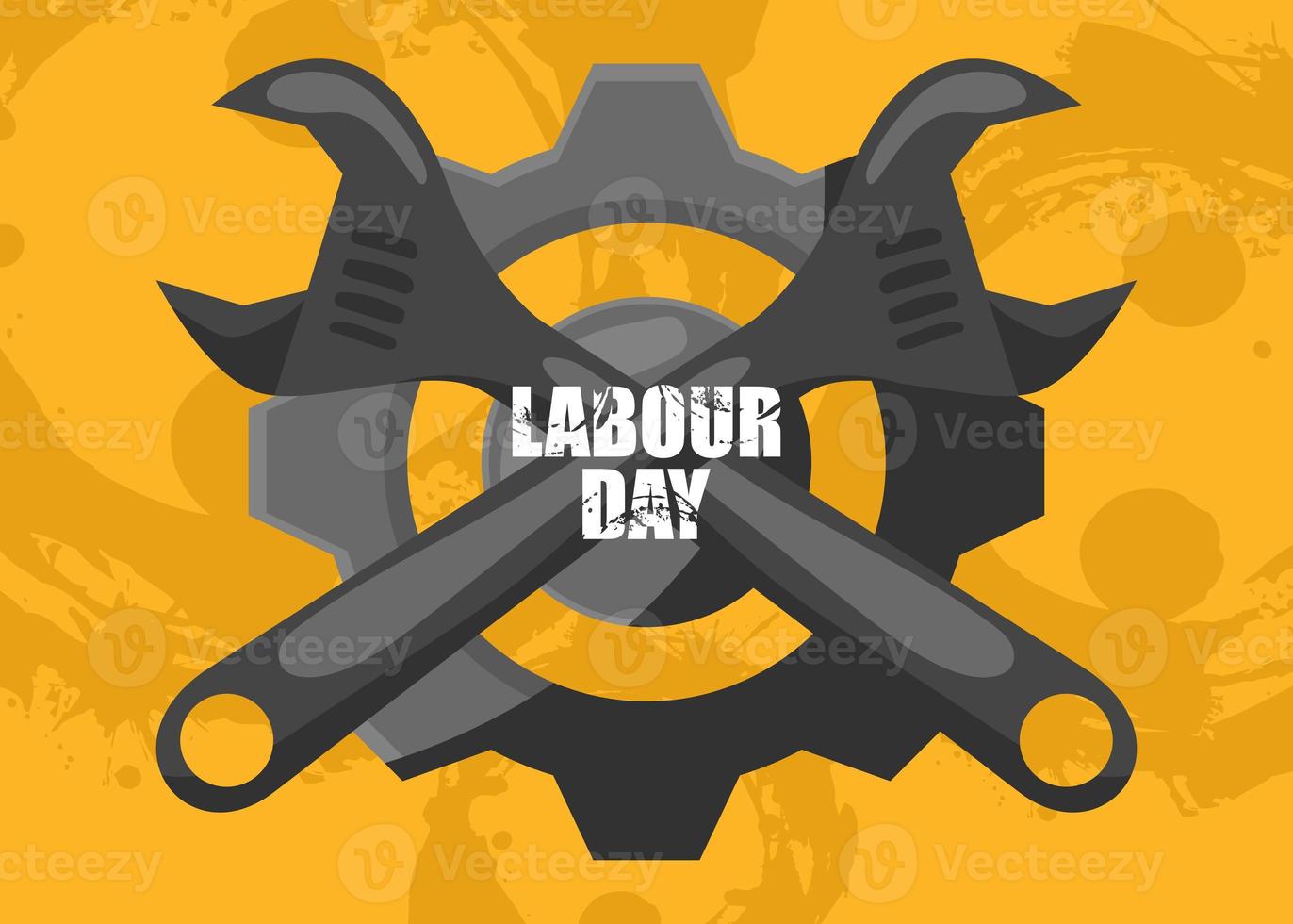 Happy Labor Day. Poster or Banner. 1 May International labour day photo