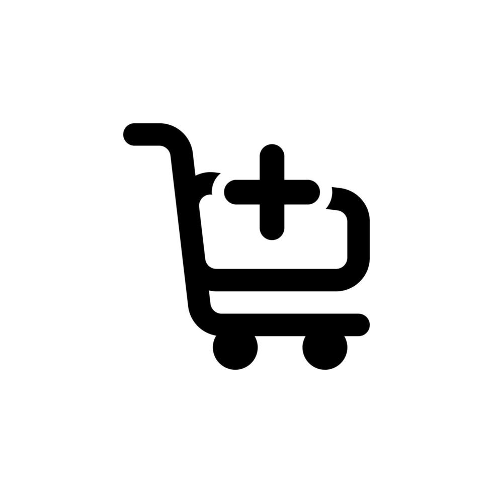 shopping cart icon vector for any purposes