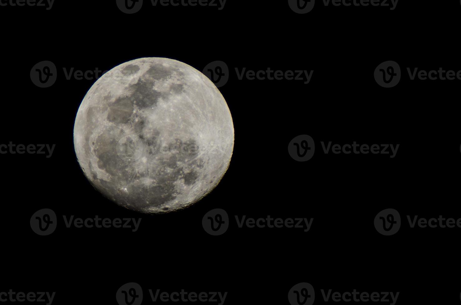 Moon at night photo