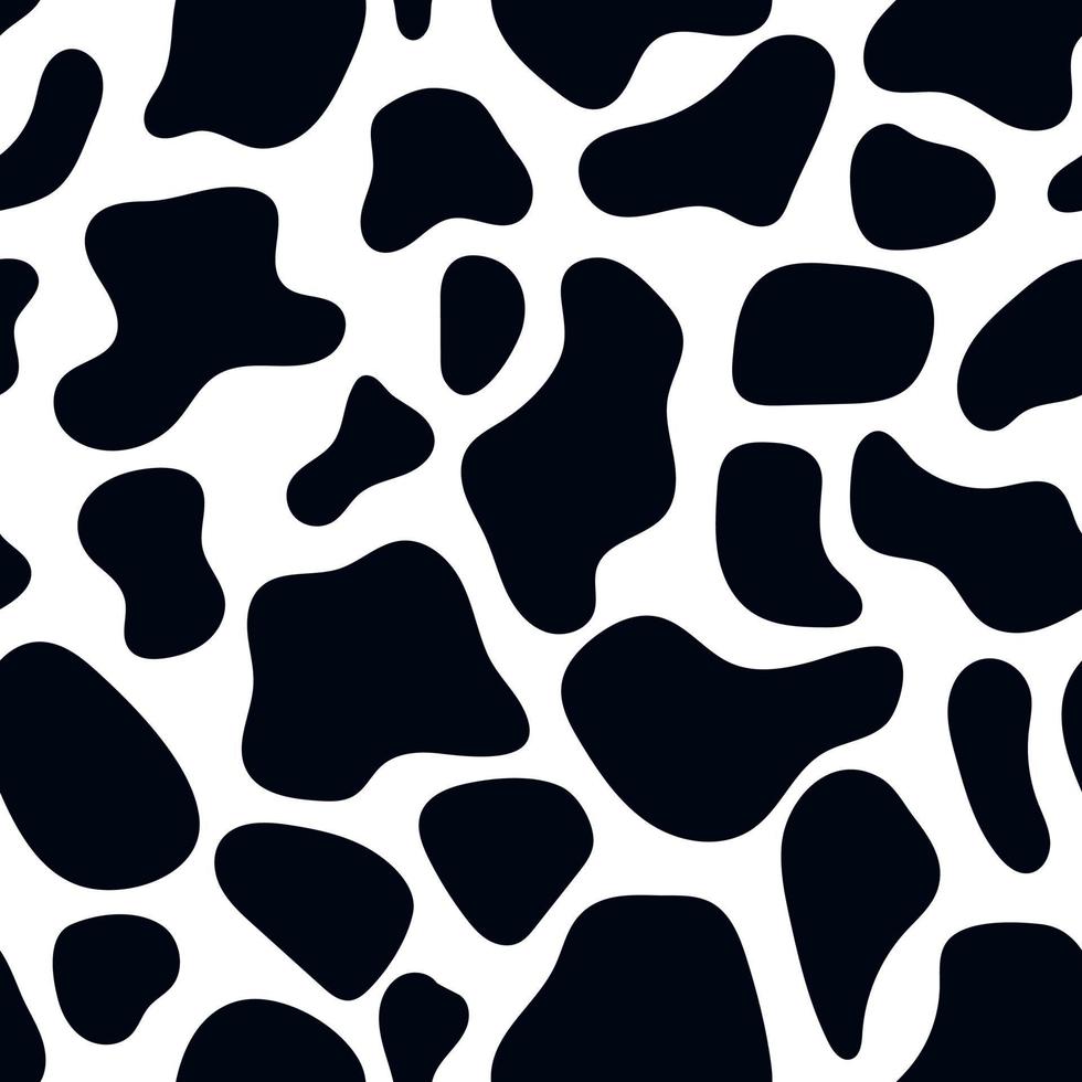 cow skin pattern vector