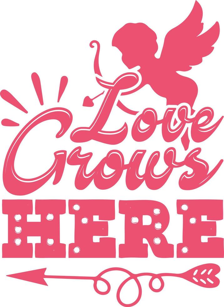 Valentine Typography Design vector