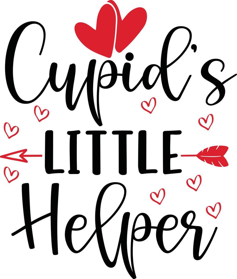 Valentine Typography Design vector