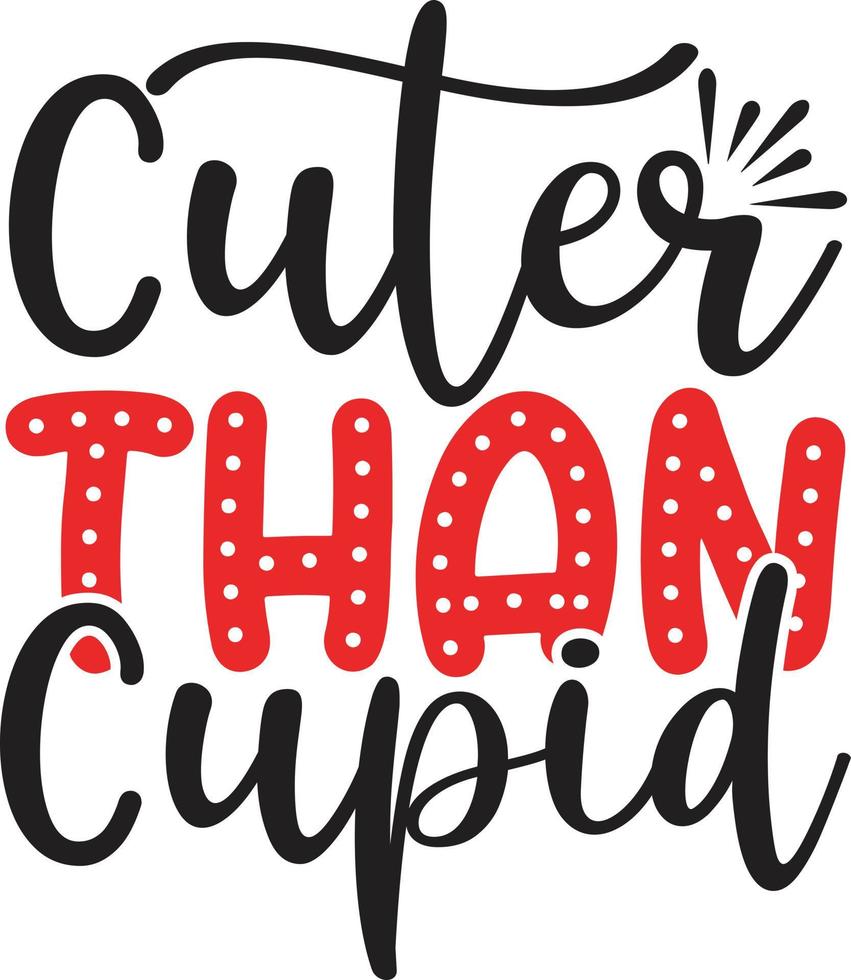 Valentine Typography Design vector