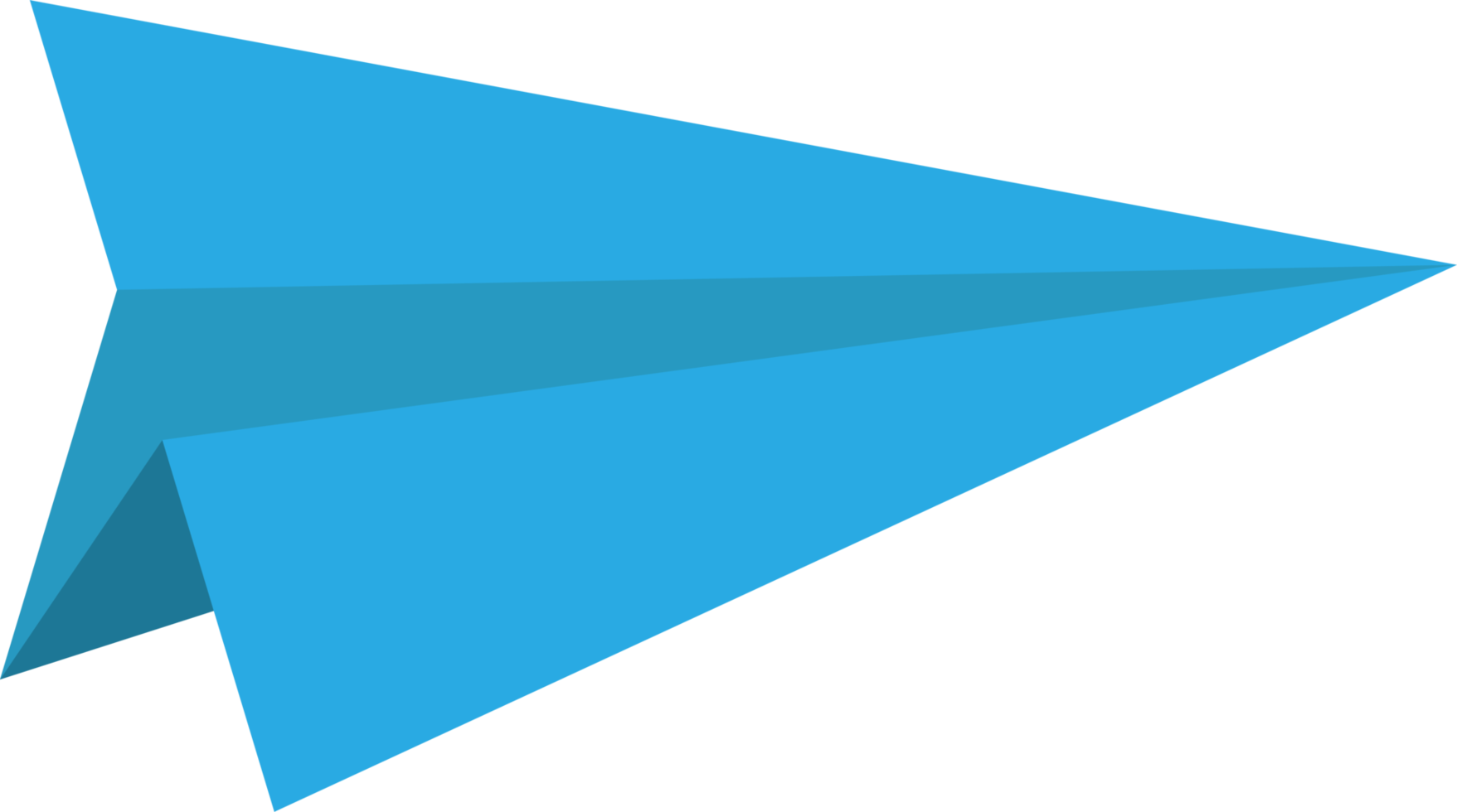 Colored paper airplane 22167779 PNG