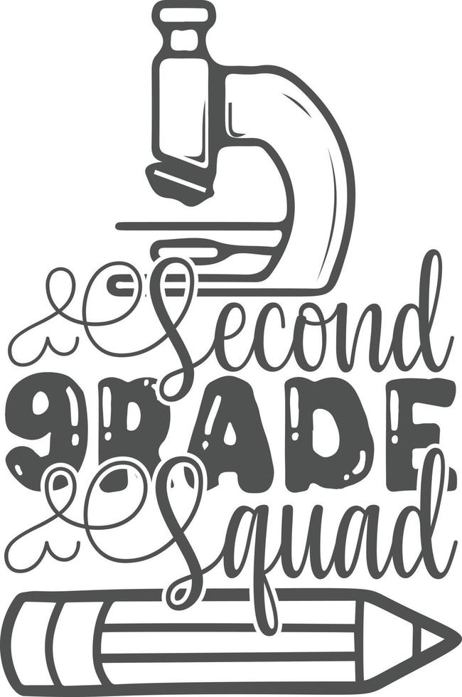 Teacher Typography Design vector