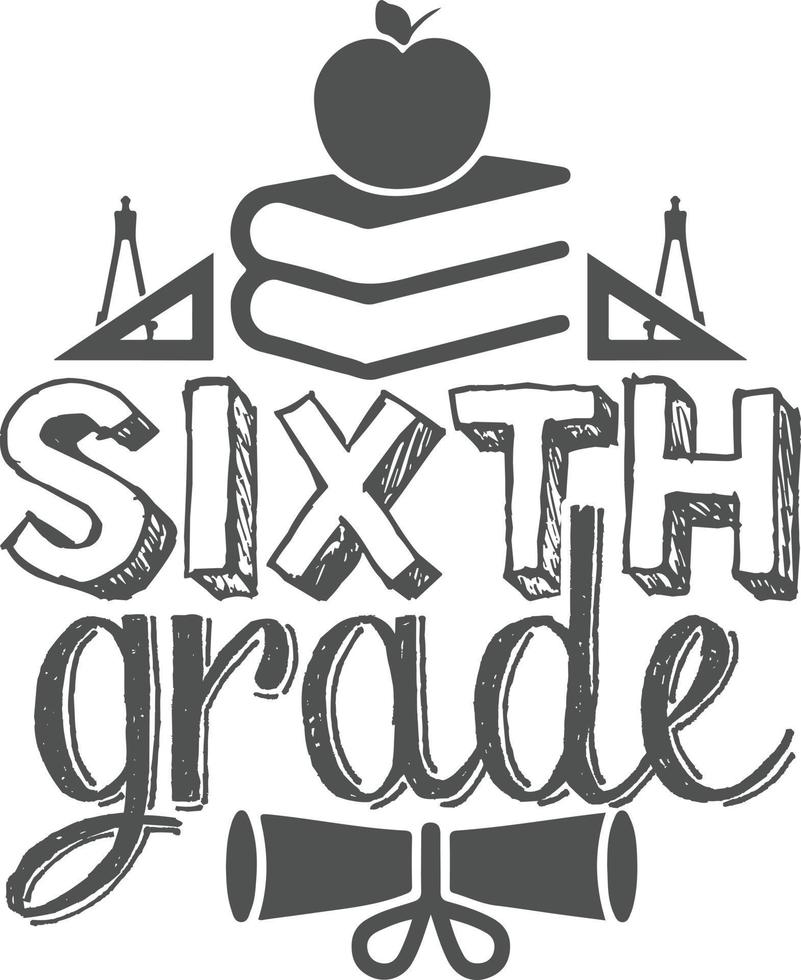 Teacher Tyography Design vector