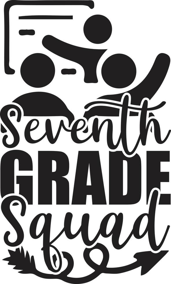 Teacher Typography  Design vector