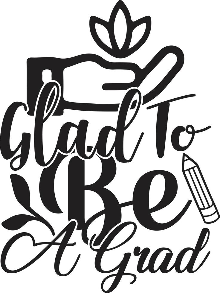 Teacher Typography Design vector