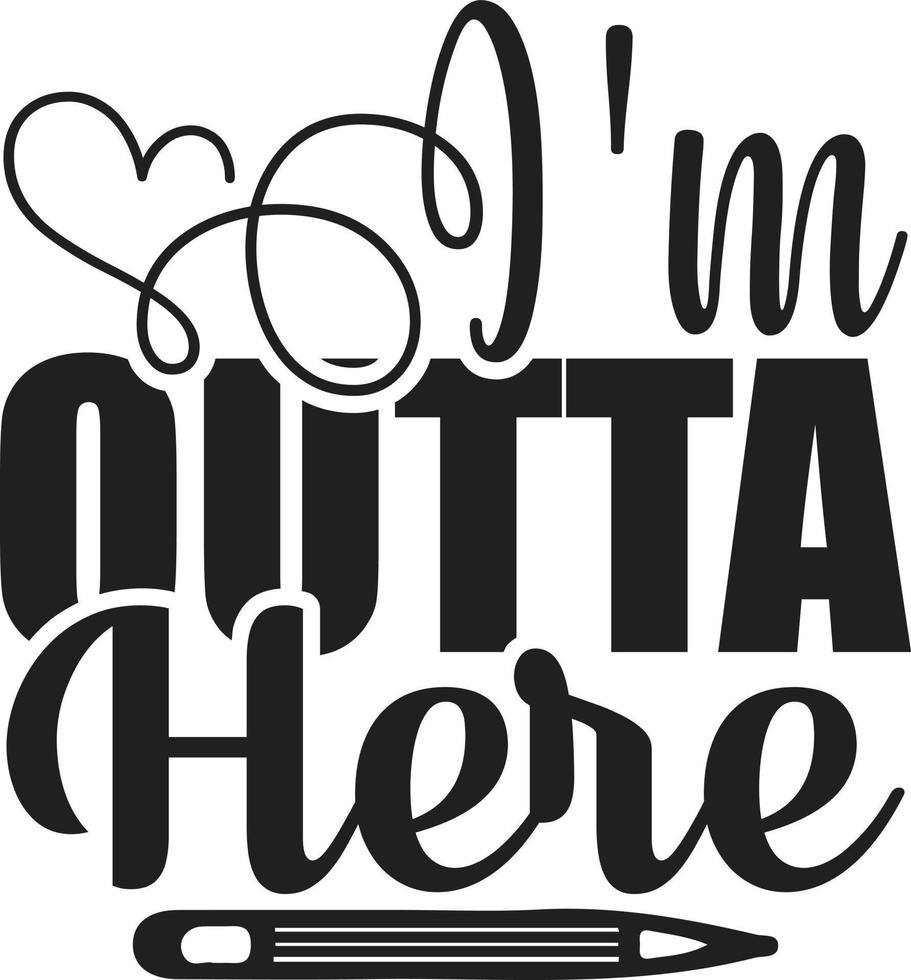 Teacher Typography Design vector