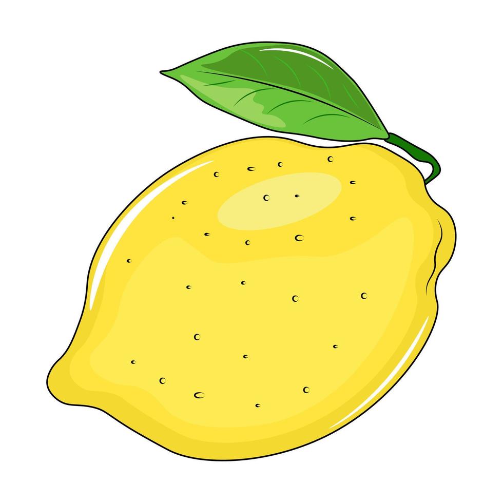 vector ilustración de limón Fruta