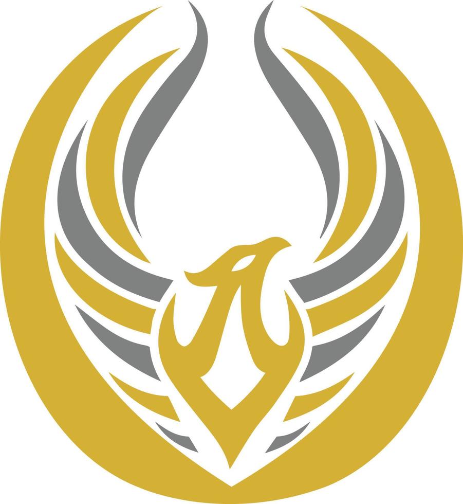 phoenix bird logo 22169252 Vector Art at Vecteezy