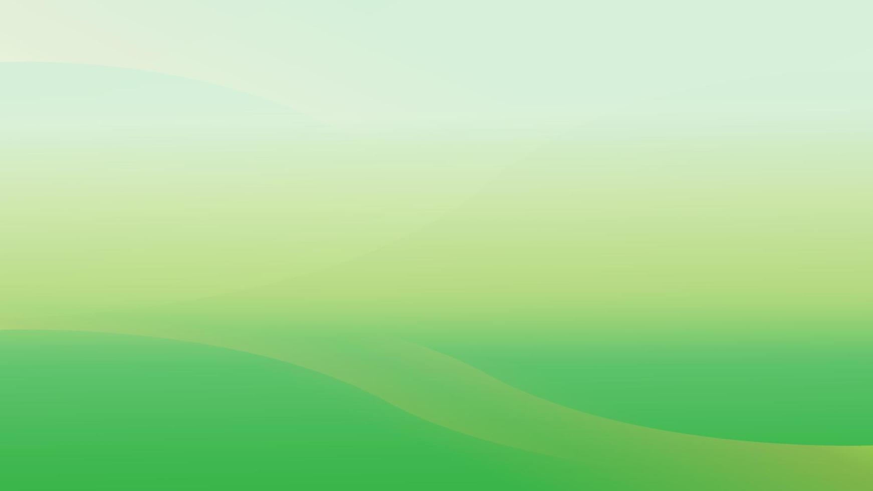 Green wave Background Vector image for spa or eco concept