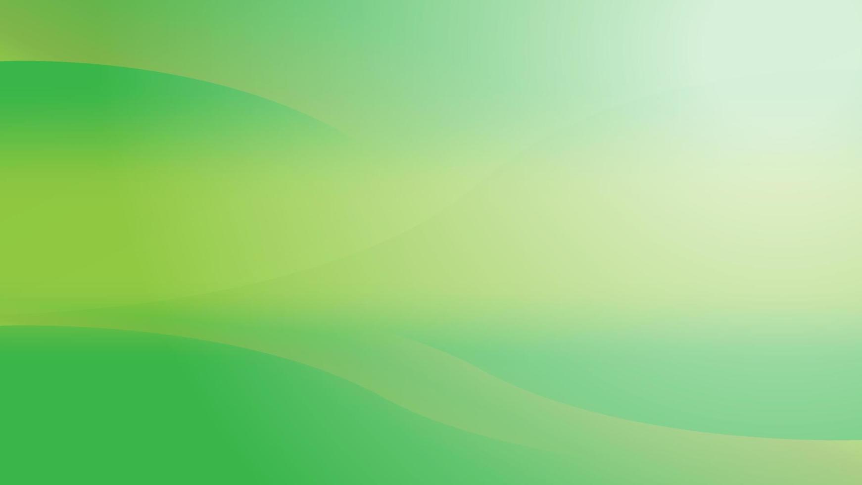 Green wave Background Vector image for spa or eco concept