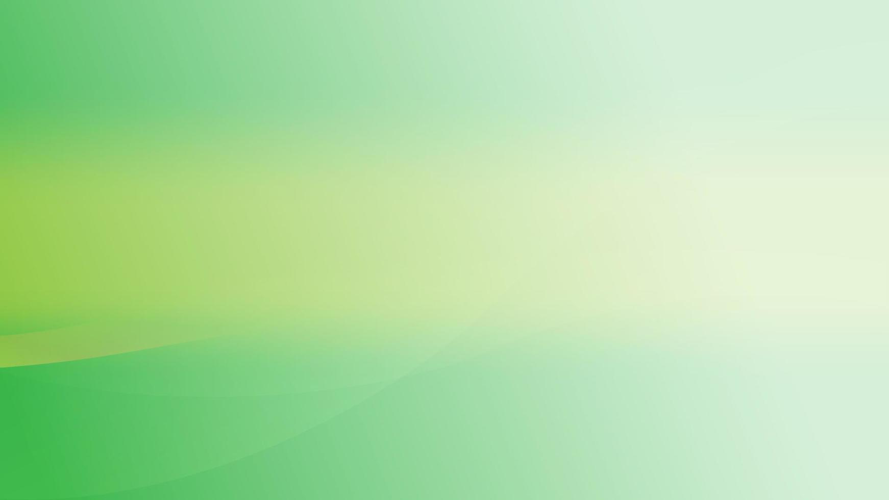 Green wave Background Vector image for spa or eco concept