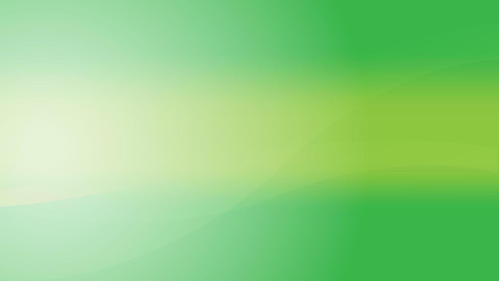 Green wave Background Vector image for spa or eco concept
