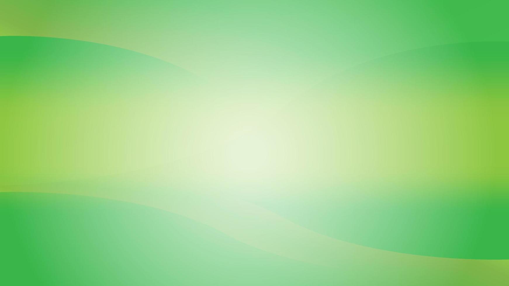 Green wave Background Vector image for spa or eco concept