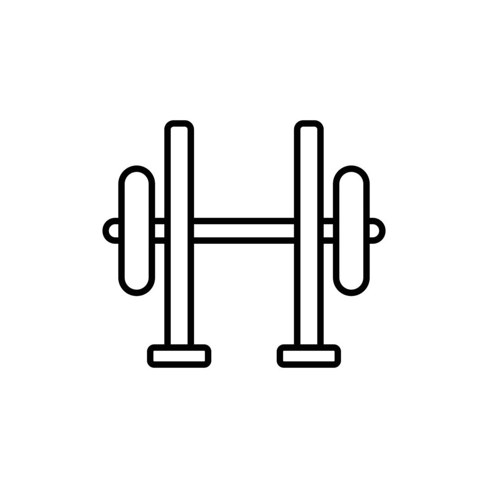 load lifter icon. outline icon vector