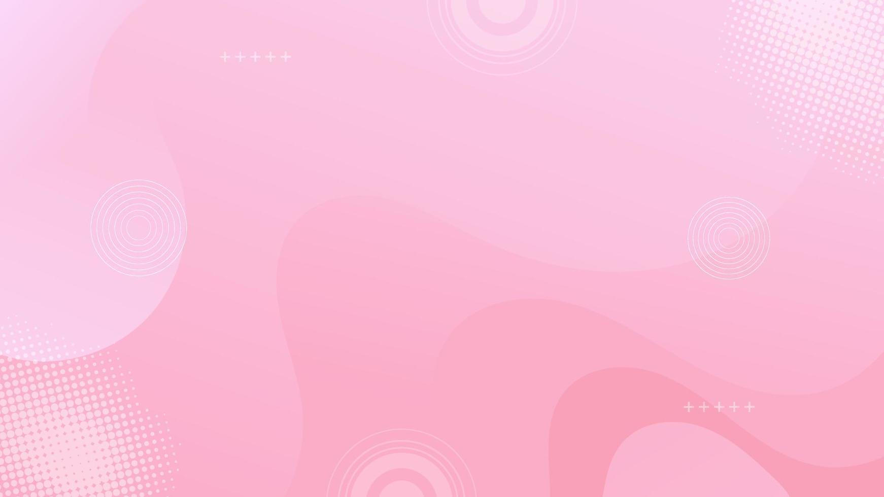 Abstract Gradient Pink liquid Wave Background vector