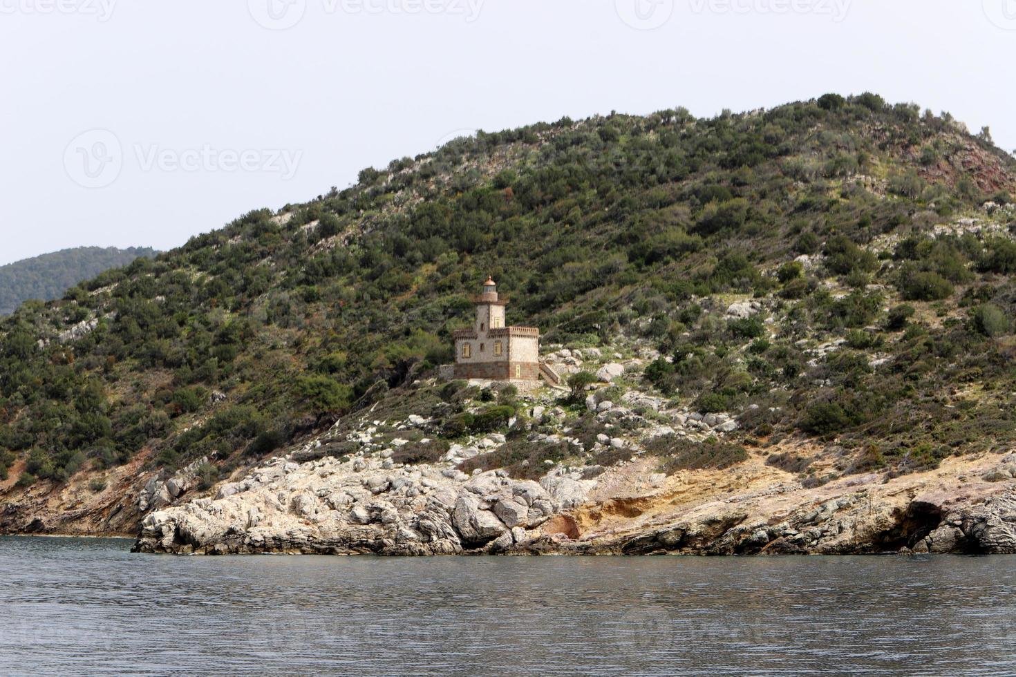 A lighthouse is a navigational landmark that is used to identify coasts