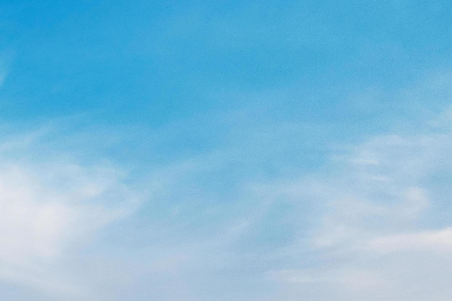 beautiful blue sky with white cloud view nature photo