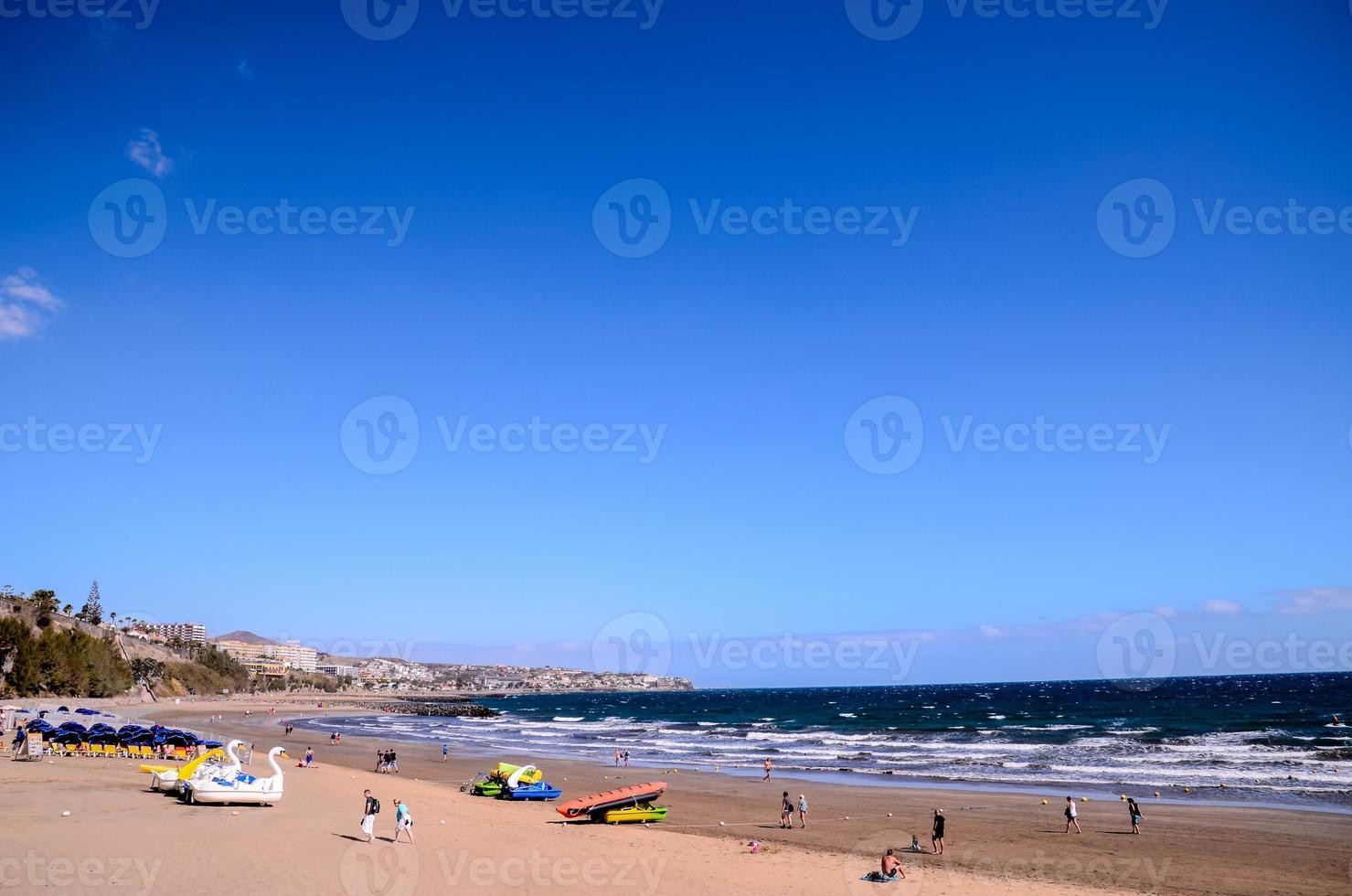 Scenic coastal view photo
