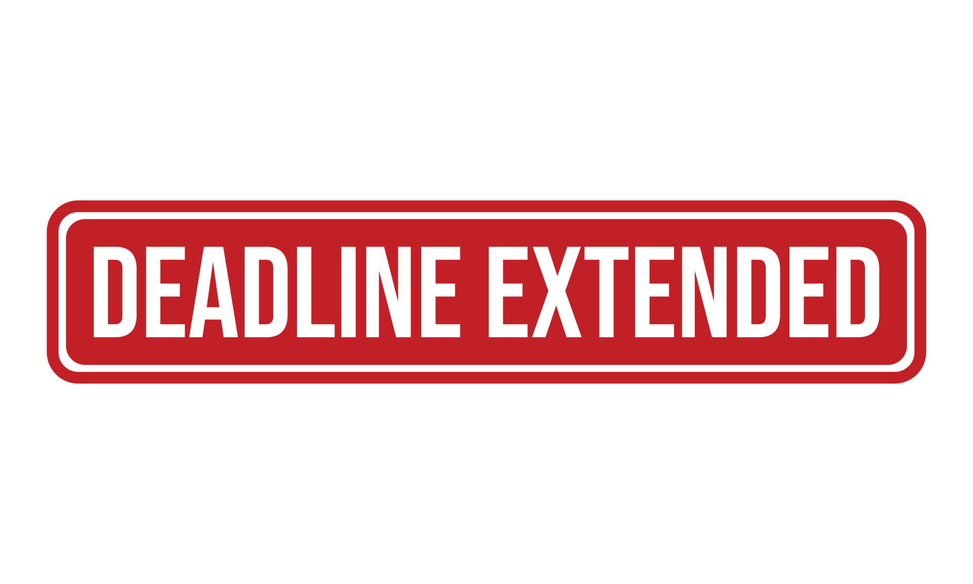 Deadline Extended Vector Art, Icons, and Graphics for Free Download