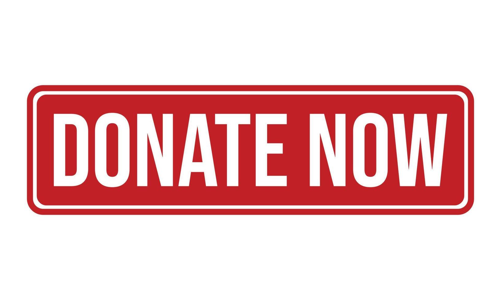 Donate Now Rubber Stamp. Donate Now Grunge Stamp Seal Vector Illustration