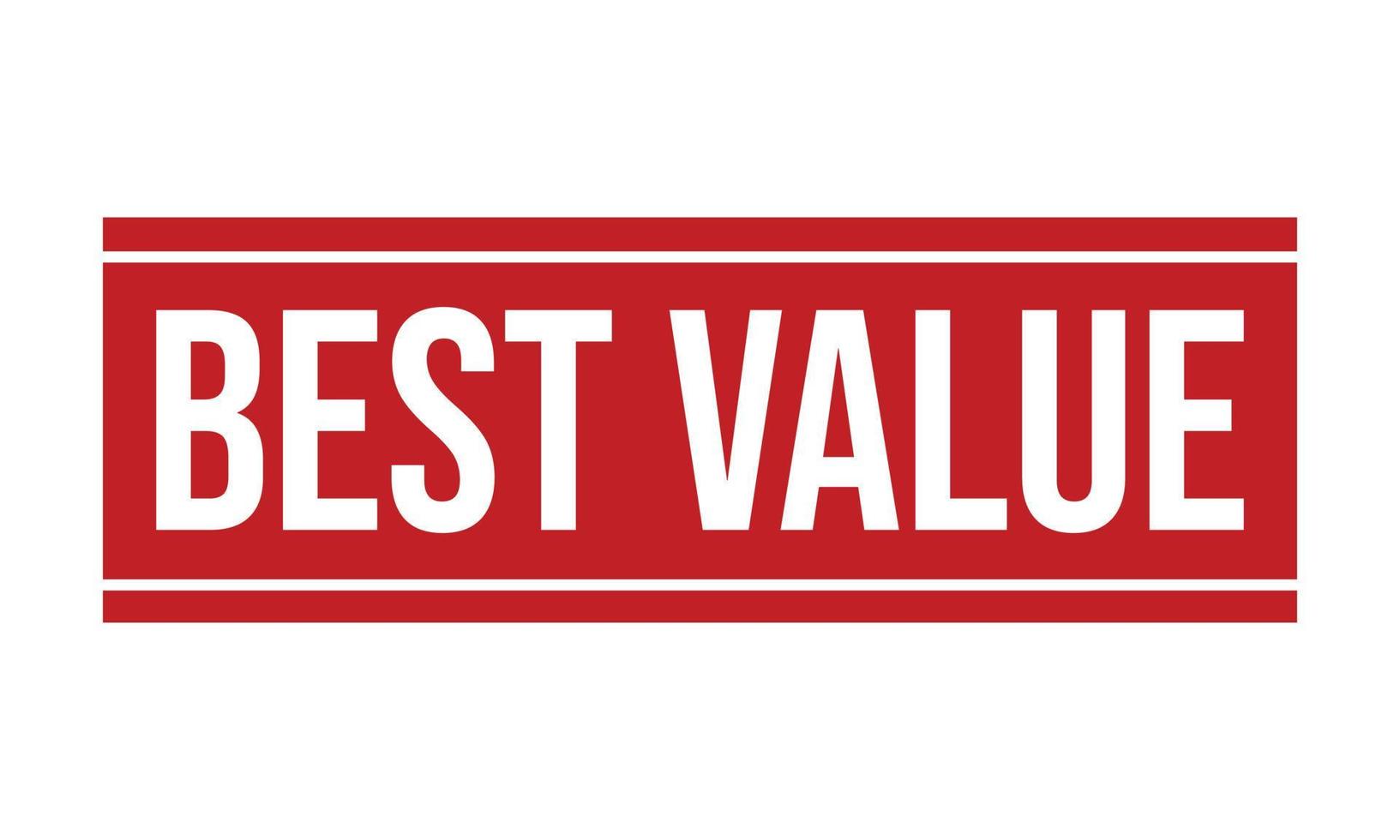 Best Value Rubber Grunge Stamp Seal Vector Illustration
