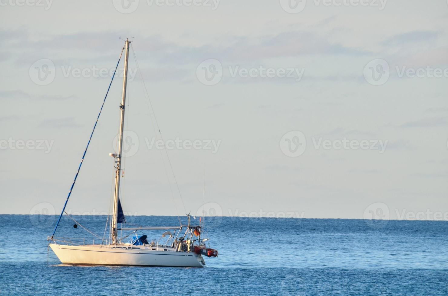 Boat on the coast photo