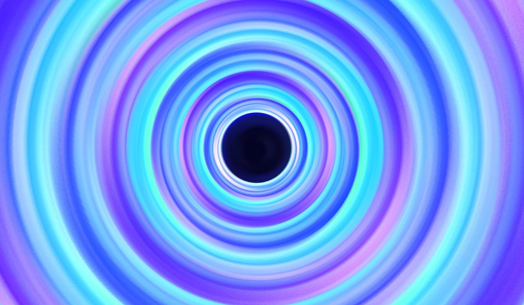 Neon Radial spiral forward tunnel effect meta universe technology sense background photo