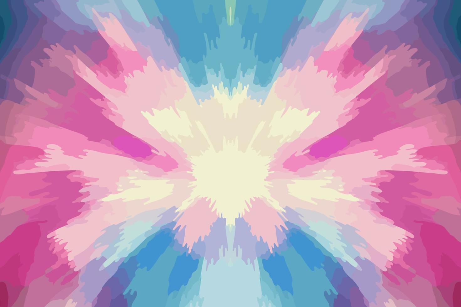 Simple ikat blur explosion powder rainbow pastel background. Abstract minimal seamless pattern graphic blurred line. Design for texture textile print art background wallpaper tile backdrop vector. vector
