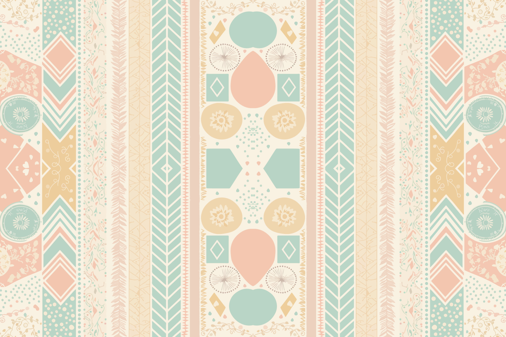 Boho Floral Wallpaper. Boho Peel and Stick Wallpaper. – Timberlea Interiors
