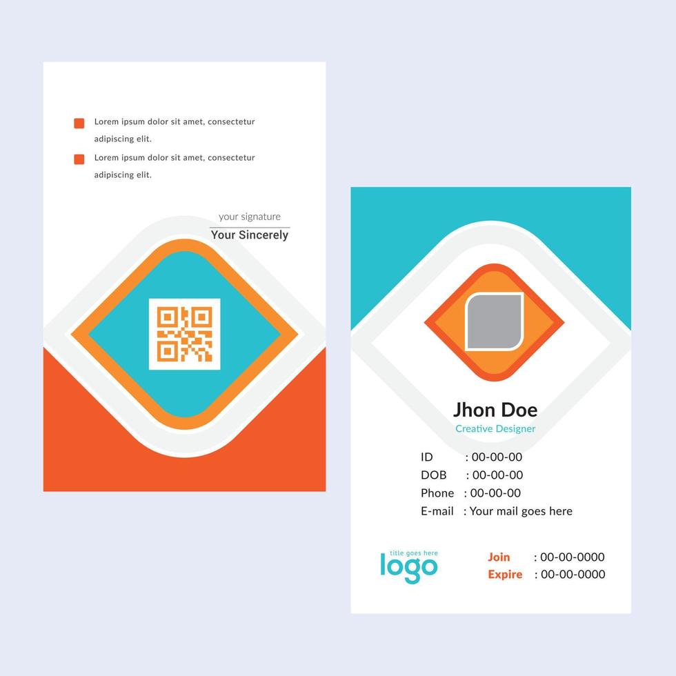 Creative Templates Business Card. Orange Business Cards. Professional and elegant abstract card templates perfect for your company and job title. vector design templates. clean business cards.