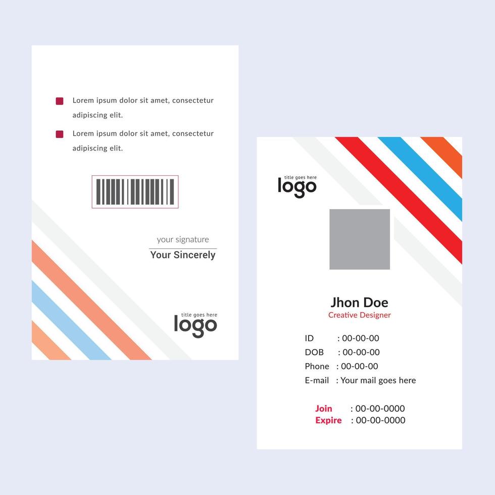 Creative Templates Business Card. Fullcolor Business Cards. Professional and elegant abstract card templates perfect for your company and job title. vector design templates. clean business cards.