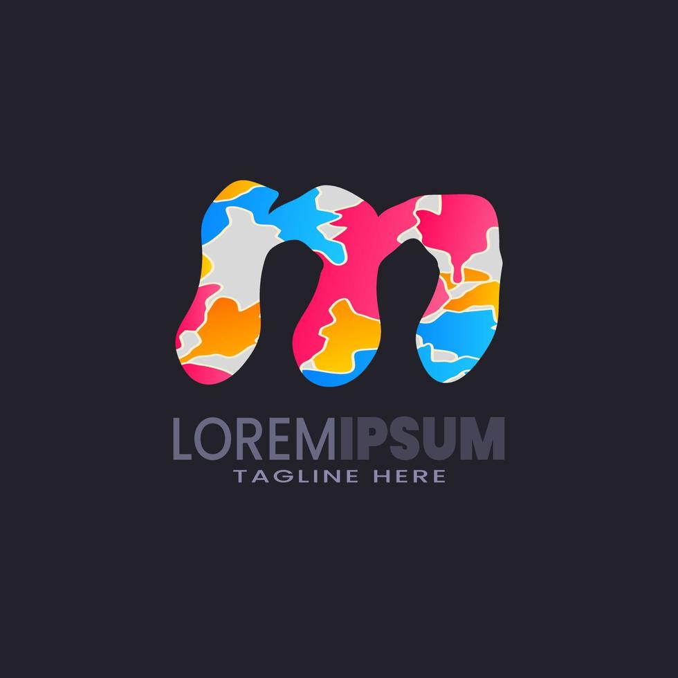 Abstract Letters Logo Monogram vector