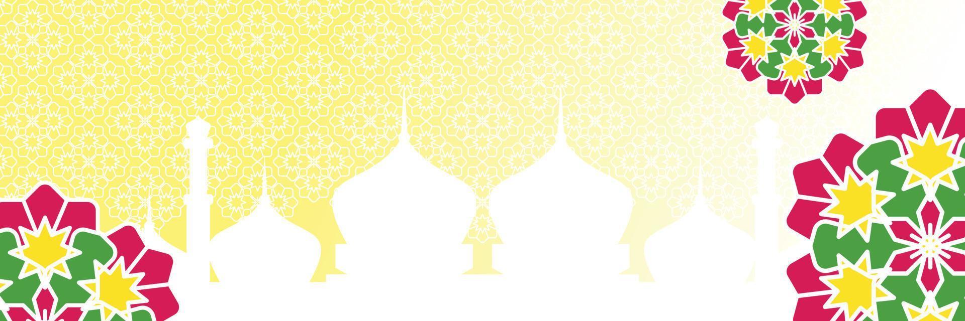 Islamic background, with beautiful mandala ornament. vector template for banners, greeting cards for Islamic holidays, eid al fitr, ramadhan, eid al adha